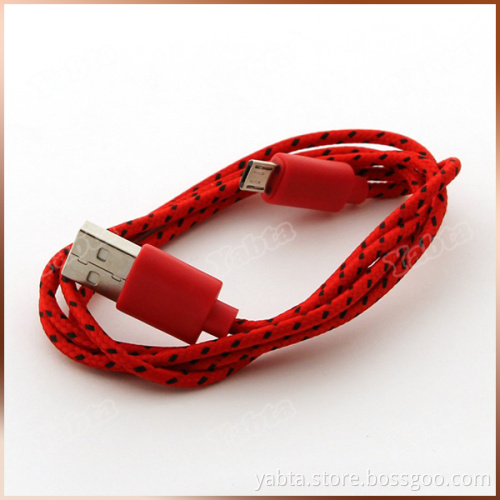 Nylon Braided Compatible With IOS 8 High Quality For Iphone 5 USB Cable
